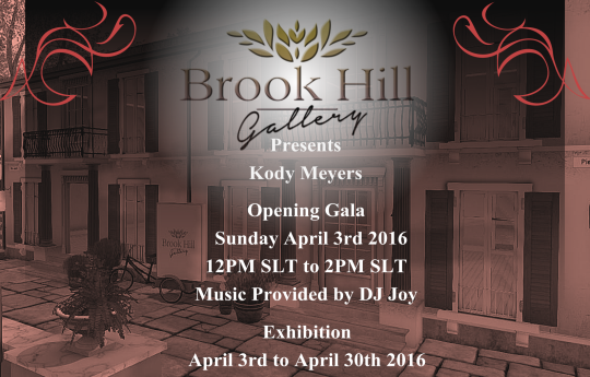Brook Hill Gallery Presents Kody Meyers